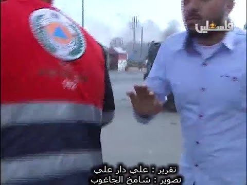 شاهد لحظة نجاة فلسطيني من الموت دهسًا