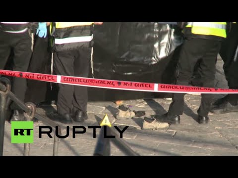 شاهد مقتل شاب فلسطيني برصاص الاحتلال