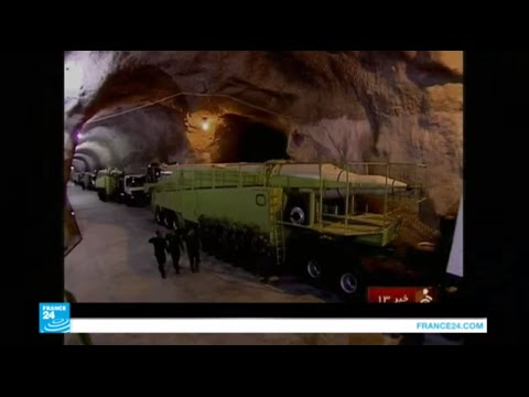 شاهد إيران تكشف عن صواريخ تحت الأرض