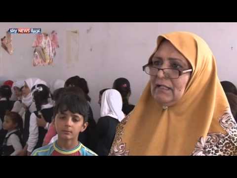 شاهد عودة الطلاب النازحين إلى مدارس الأنبار