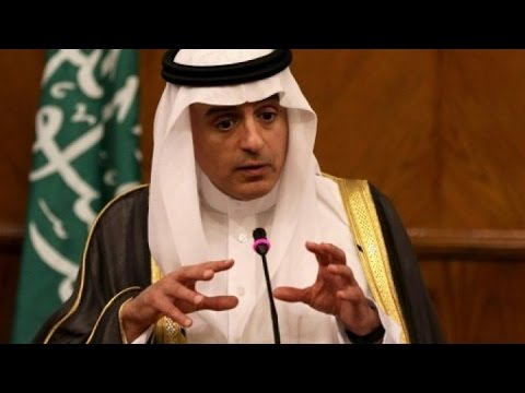 شاهد وزير الخارجية السعودي يتهم إيران باحتلال أراض عربية