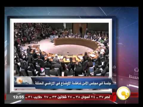 شاهد جلسة في مجلس الأمن لبحث الأوضاع في فلسطين