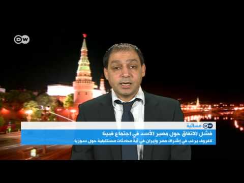 شاهد محلل سياسي يكشف عن اتفاق دولي على رحيل الرئيس الأسد