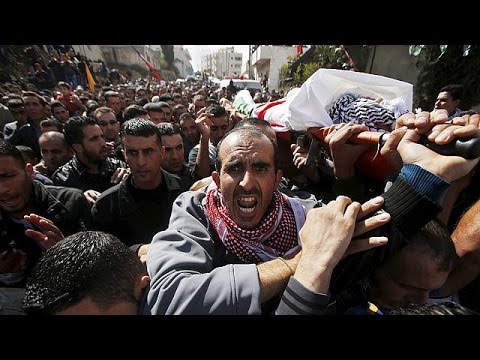 شاهد إصابة عشرات الفلسطينيين في الضفة الغربية