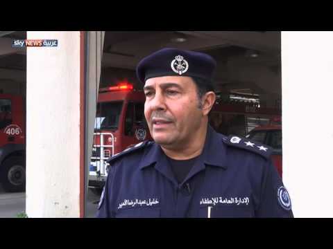 شاهد عواصف رعدية وأمطار غزيرة في الكويت