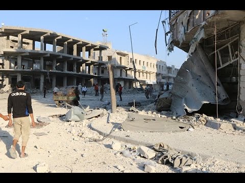 شاهد 45 قتيلًا وعشرات المحتجزين تحت الأنقاض في حلب