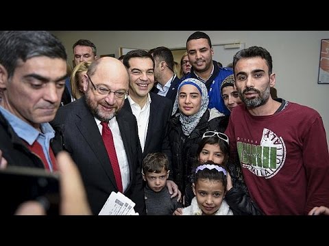 شاهد مارتن شولتز يدعو أوروبا إلى التعاون لمواجهة اللاجئين