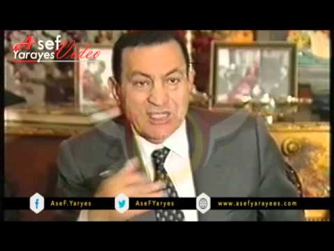 شاهد مبارك يحذر من مؤامرة تشوه صورة مصر
