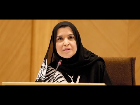شاهد القبيسي أول رئيسة لبرلمان عربي