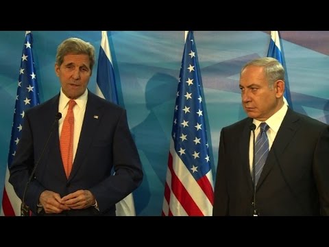 شاهد كيري يدين الهجمات الفلسطينية على المستوطنين