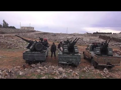 شاهد ثوار سوريا تتصدى لمحاولات تقدم القوات الحكومة في الغوطة الغربية