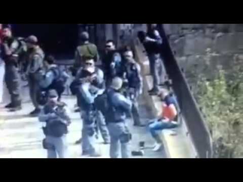 شاهد  استمرار مضايقات الاحتلال للفلسطينيين