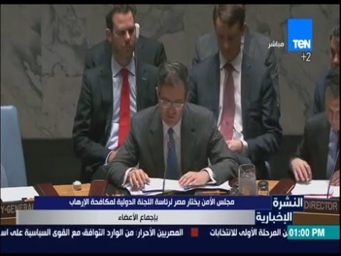 مجلس الأمن يختار مصر لرئاسة اللجنة الدولية لمكافحة التطرف