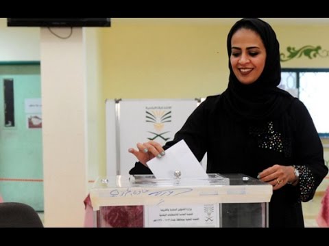 شاهدإقبال السعوديات على الانتخابات فاقت 80 في المائة