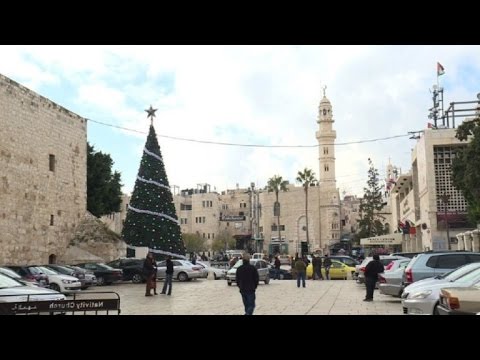 الأجواء الميلادية كئيبة هذه السنة في بيت لحم