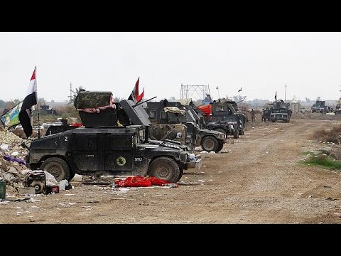 معركة في الرمادي العراقية لاستعادتها من تنظيم داعش