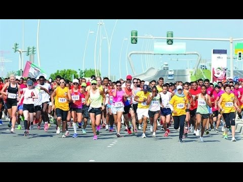 شاهد رياضيون من 27 دولة يشاركون في ماراثون الأقصر الدولي