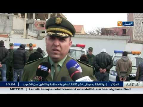 بالفيديو الدرك الوطني يلقي القبض على 15 متهم من بينهم امرأة