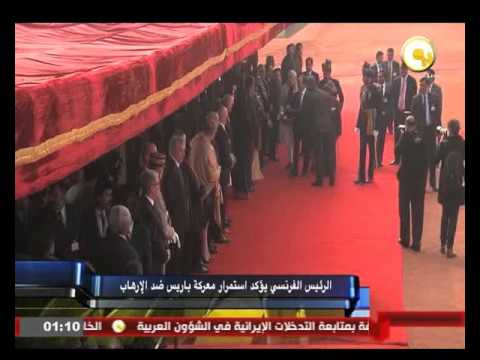 الرئيس الفرنسي يؤكد استمرار معركة باريس ضد التطرف