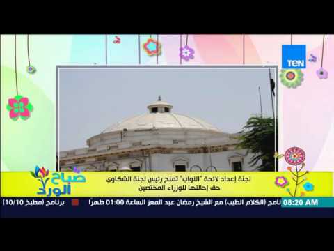لجنة إعداد لائحة النواب تمنح رئيس لجنة الشكاوي حق إحالتها للوزراء المختصين