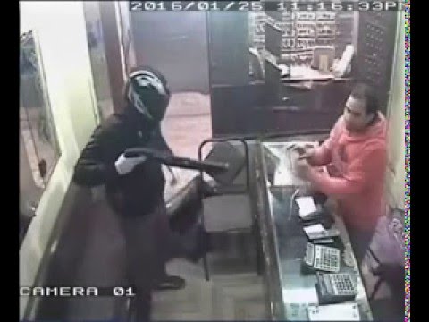 بالفيديو سطو مسلح على محل ذهب في شبرا الخيمة وإصابة مالكه