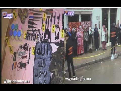لحظة اعتقال أمير الخلية المتطرفة في الجديدة