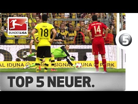 5 لحظات تألق فيها أفضل حارس مرمى في العالم أمام دورتموند