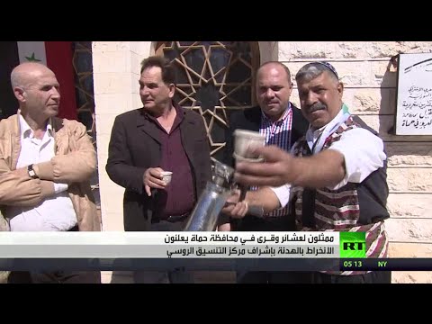 شاهد دخول 80 قرية في حماة في الهدنة