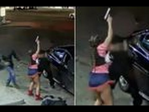 شاهد سيدة تخفي مسدسا في ملابسها الداخلية لقتل رجل